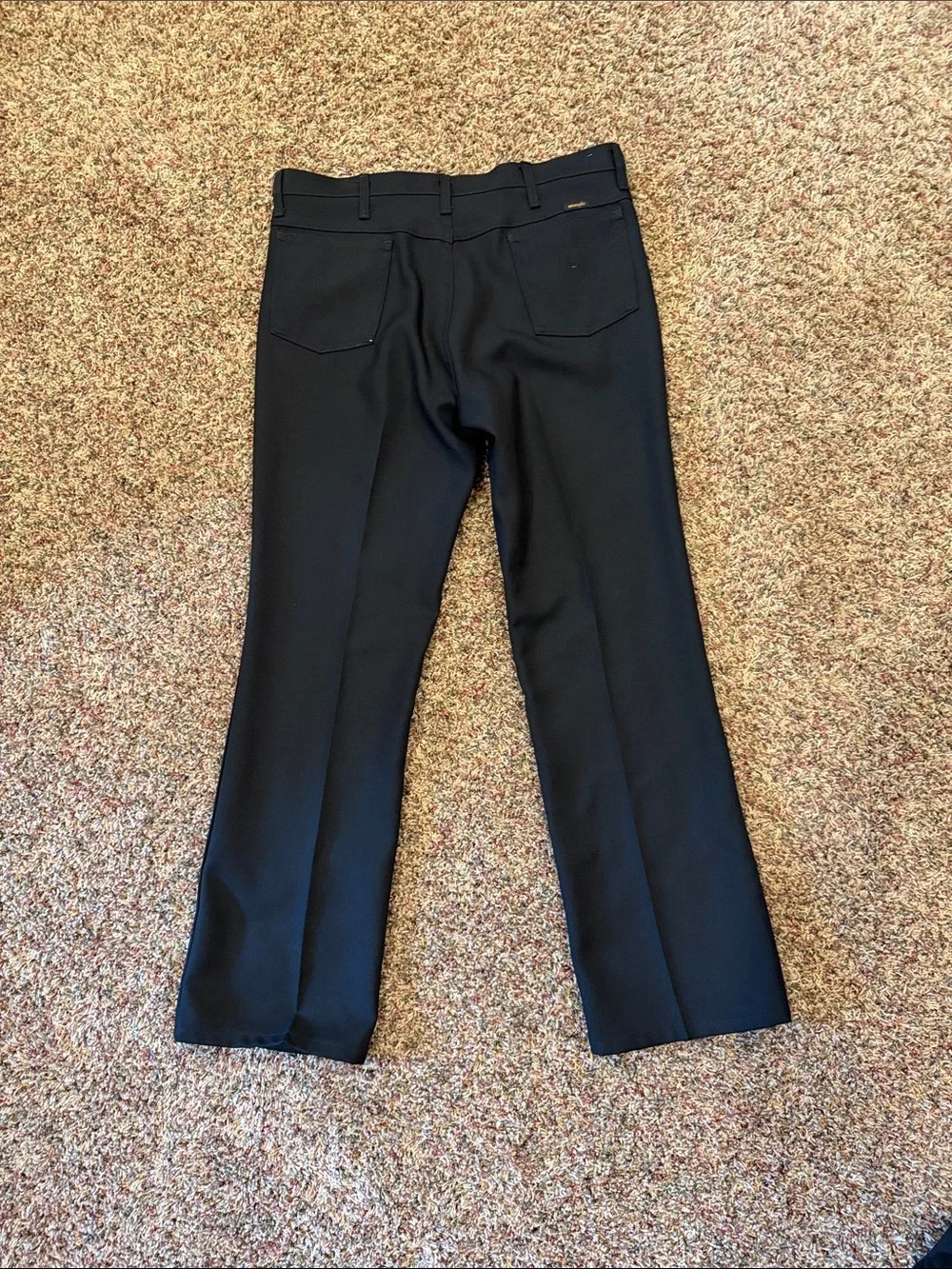 Wrangler Men's Black Dress Slacks